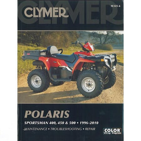 Aftermarket Clymer ATV Manual Polaris A-M365-3-AI